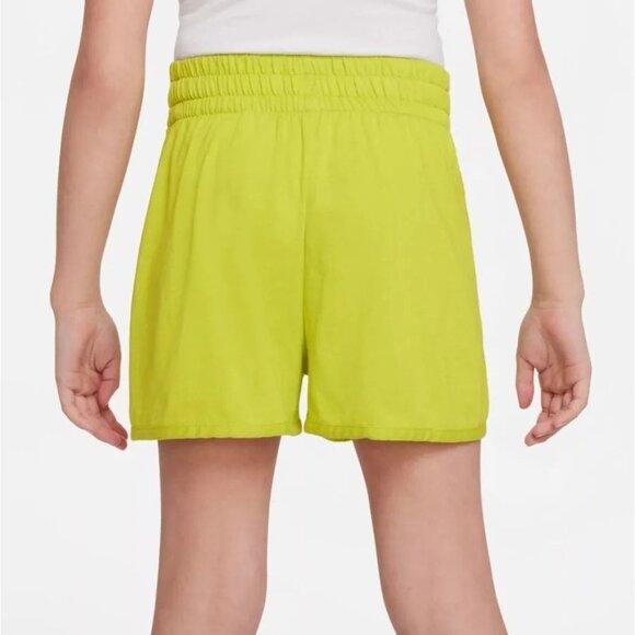 Nike Big Kids' Dri-FIT Breezy High-Waisted Training Shorts Size Medium - Picture 2 of 3